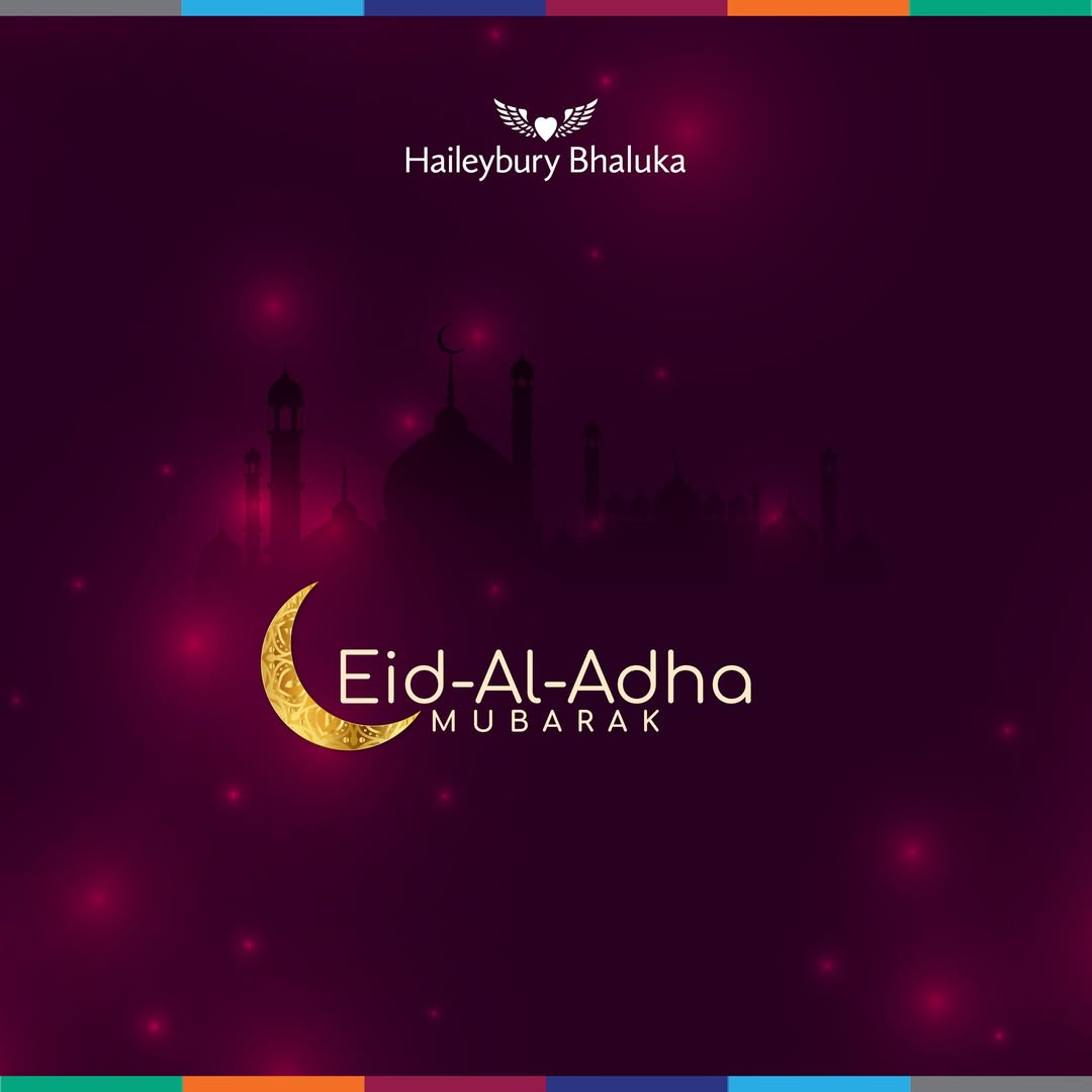 The Haileybury Bhaluka community celebrating Eid-Al-Adha with joy and festivity.