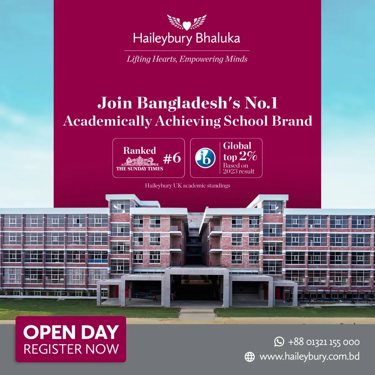 Join Bangladesh's No.1 Academically Achieving School Brand