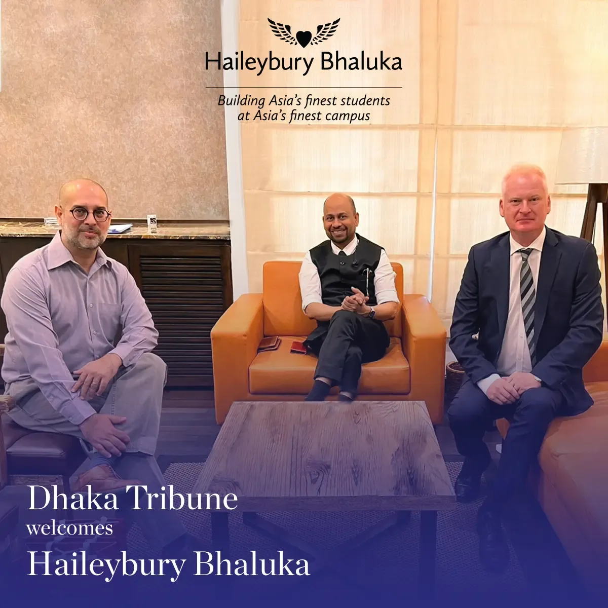 Dhaka Tribune welcomes Haileybury Bhaluka